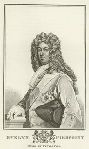 Evelyn Pierpoint, Hertog van Kingston door Godfrey Kneller